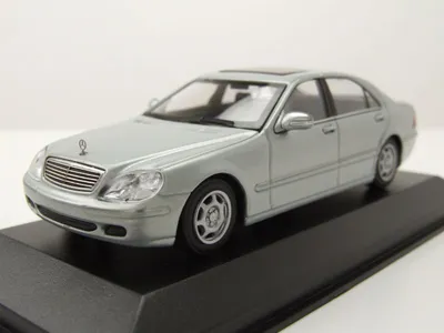 Produktbild von MERCEDES 5-Klasse W220 1998 grau, MXC940036201, Maßstab1/43, MAXICHAMPS