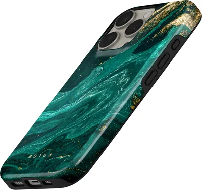 Immagine prodotto di Burga, custodia protettiva antiurto per iPhone 16 Pro Max Emerald Pool, verde abete