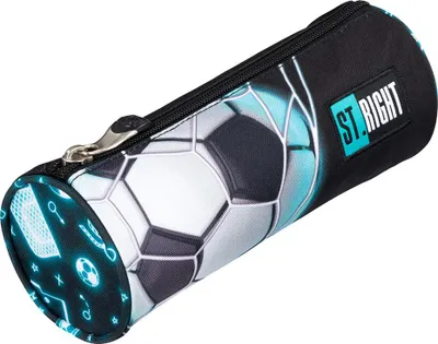 Zdjęcie produktu dla Piórnik tuba Neon Football Piłka St.Right Majewski