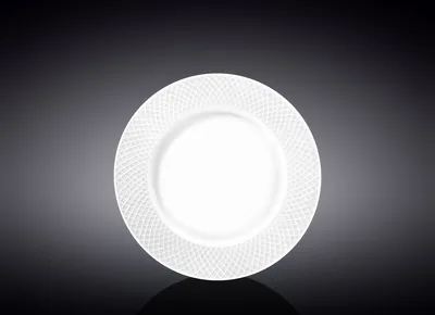 Image de Assiette Wilmax 18 cm, porcelaine blanche WL-880101101/A