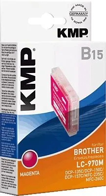 Produktbild von KMP B15, Hohe (XL-) Ausbeute, Tinte auf Pigmentbasis, 1 Stück(e)