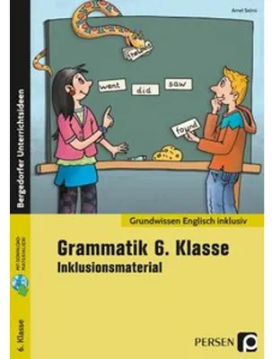 Immagine prodotto di Grammatik 6. Klasse - Inklusionsmaterial Englisch