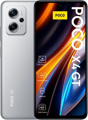 Produktbild von POCO X4 GT, 16,8 cm (6.6"), 8 GB, 256 GB, 64 MP, Android 12, Silber