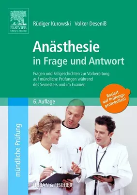 Produktbild von Anästhesie in Frage und Antwort