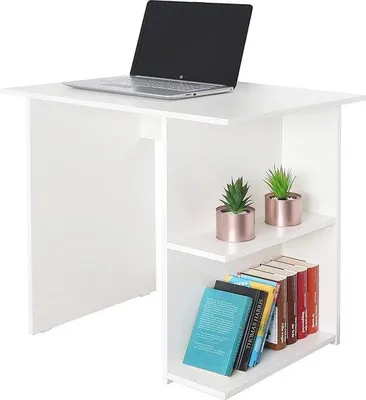 Obrázok produktu pre Počítačový stôl Famanu s úložným priestorom – 820 x 760 x 600 mm