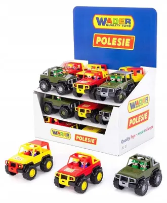 Produktbild von Polesie Jeep Safari Geländewagen mit 2 Figuren