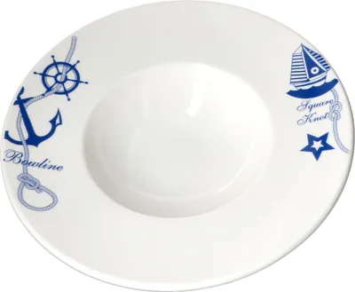 Obrázek produktu pro Bonna Navy Talíř na těstoviny Ø28cm Talíř hluboký na salátovou polévku Porcelán
