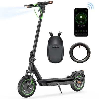 Produktbild von E Scooter mit Straßenzulassung 15Ah Max 60KM Reichweite E-Scooter mit Blinker, 10 Zoll Elektroroller mit Dämpfung und APP, Faltbarer Scooter bis 120Kg