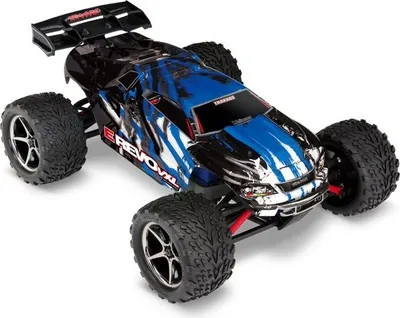 Produktbild von Traxxas E-Revo 1:16 VXL RTR blau