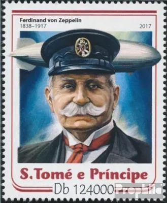 Produktbild von Briefmarken Sao Tome e Principe 2017 Mi 7152 (kompl. Ausgabe) postfrisch Ferdinand von Zeppelin