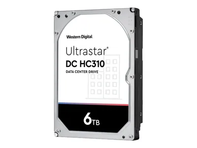 Produktbild von Western Digital Ultrastar DC HC310 HUS726T6TAL5204, 6 TB, 7200 RPM, 256 MB, 3.5", SAS