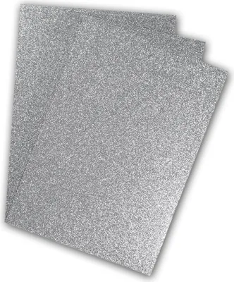 Produktbild von Poli-Tape - Poli-Flex Pearl Glitter - 450 Silver - Din A4