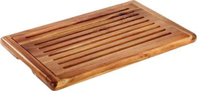 Produktbild von APS 884 Brotschneidebrett AKAZIA, 53 x 32,5 cm, Höhe 2 cm, Akazienholz, herausnehmbares Krümelfach, GN 1/1