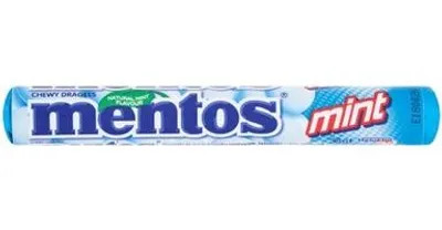 Produktbild von Mentos Mentos Kaudragees mit Mintgeschmack, Rolle mit 14 Dragees