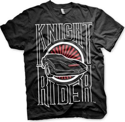 Produktbild von Knight Rider Sunset K.I.T.T. T-Shirt - XX-Large - Black