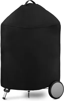 Produktbild von Grillschutzhüllen, 71x68cm Kugelgrill Abdeckung Wetterfest, Kugelgrill Abdeckhaube Winterfest 420D Oxford Gewebe Winddicht Anti-UV Grillabdeckung