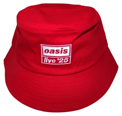 Produktbild von Oasis - "Live ´25" Schlapphut RO16040 (Einheitsgröße) (Rot)