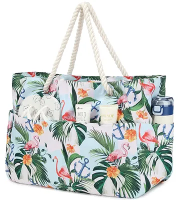 Imagen del producto de Omgoods - Gran bolsa de playa impermeable con cremallera