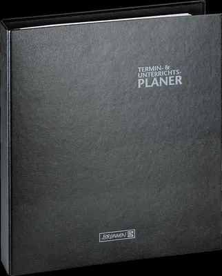 Produktbild von BRUNNEN 1075765903 Ringbuch-Kalender mit Einlage Lehrerkalender Termin- & Unterrichtsplaner 2022/2023 Lehrer-Sortiment 2 Seiten = 1 Woche Überformat A4: ca. 28 x 31,5 cm Baladek-Einband schwarz