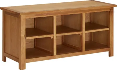 Produktbild von Schuhregal 90x37x45 cm Eiche Massivholz
