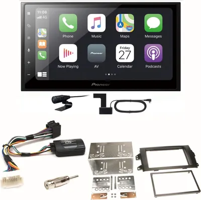 Produktbild von Pioneer SPH-DA250DAB Bluetooth DAB+ USB Einbauset für Suzuki SX4 Fiat Sedici