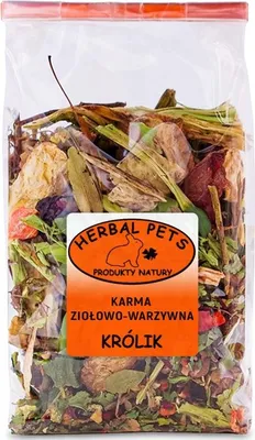 Immagine prodotto di Herbal Pets - Mangime a base di erbe e verdure per conigli 150 g Herbal Pets