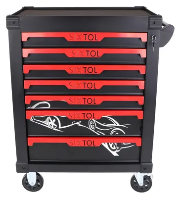 Obrázok produktu pre Dielenský vozík na náradie MECHANIC TROLLEY KEVIN, 7 zásuviek