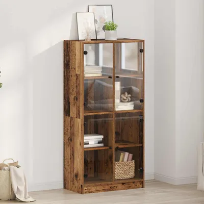 Immagine prodotto di vidaXL Credenza alta in legno di recupero 68 x 37 x 142 cm in materiale derivato dal legno