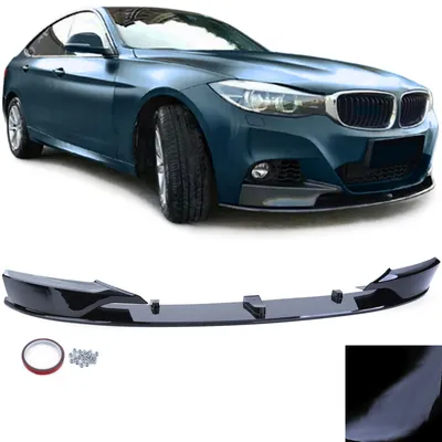 Produktbild von Frontspoiler Spoiler Lippe schwarz glänzend für BMW 3er GT