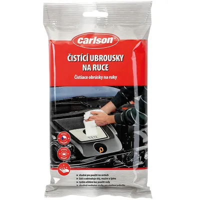 Obrázek produktu pro Čistící ubrousky na ruce Carlson 26ks