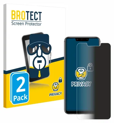 Produktbild von 2x BROTECT Sichtschutzfolie für Huawei Mate 20 lite Anti-Spy Privacy Sichtschutz Blickschutz Folie Blaulicht-Schutz