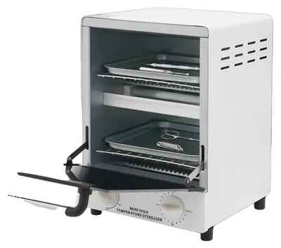 Obrázok produktu pre Autokláv na sterilizáciu, objem 12 l, príkon 1000 W, napätie 220-240 V, rozsah teplôt 0-250℃, určený na umiestnenie na pracovnú dosku