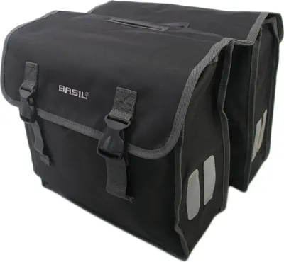 Produktbild von Fahrradtasche Basil Mara XL, 35 Liter, 35 x 15 x 32 cm - Schwarz