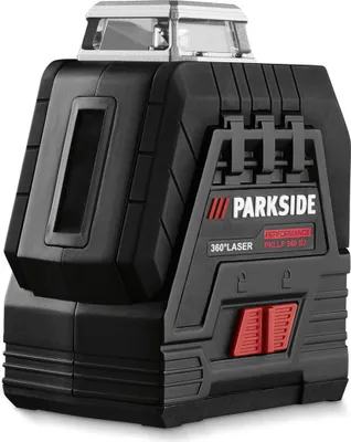 Produktbild von PARKSIDE PERFORMANCE® 4 V Akku-Kreuzlinienlaser »PKLLP 360 B3«, mit 360°-Rotationslaser