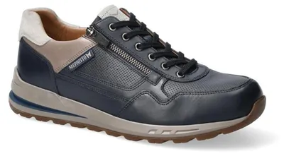 Produktbild von Klassische sportliche Herren Sneaker in Blau mit seitlichem Reißverschluss für den Alltag
