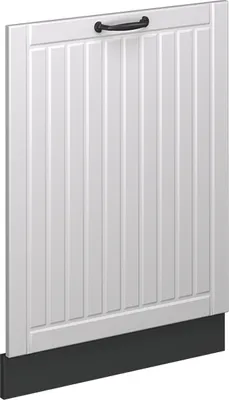 Produktbild von Geschirrspülblende Vicco Fame-Line Weiß Landhaus 60 cm ohne Arbeitsplatte, Model 54506