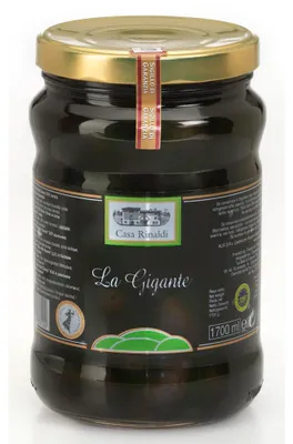 Image de Casa Rinaldi Le Géant La Bella di Cerignola AOP Olives noires 1680g