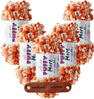 Produktbild von 5 x ALIZE Puffy More 6538 mit Label