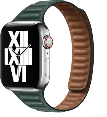 Produktbild von Für Apple Watch Series 11 10 42mm / 9 8 7 41mm / 6 SE 5 4 40mm / 3 2 1 38mm Watch Armband Dunkel Grün