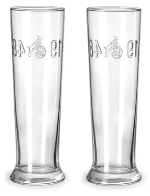 Produktbild von 1. FC Köln Glas - Relief - Schnapsglas | Pilstulpe | Weizenbierglas | Bierkrug | Trinkglas 2er Set