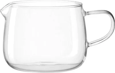 Produktbild von Milchkanne aus Borosilikatglas – Handgefertigt, 350 ml, spülmaschinenfest