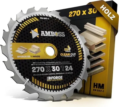 Produktbild von HM Kreissägeblatt - 270 x 2.8/1.8 x 30 Z24 WZ