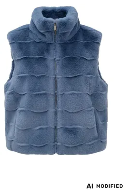 Imagen del producto de Frank Walder – Chaleco para mujer – Edición FROZEN, con tacto suave, color azul glaciar – Artículo: W62-109850000