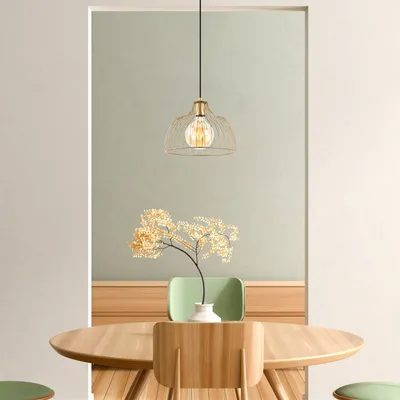 Produktbild von Opviq, KOZAN- KOZANFLG, Glänzendes,Gold, Kronleuchter, 28 x 28 x 126 cm, Metallkörper