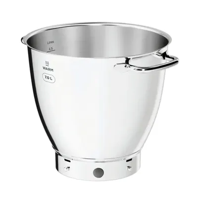 Zdjęcie produktu dla Kenwood KAB71.002SS  7 l EasyWarm miska ze stali nierdzewnej Akcesoria do robotów kuchennych