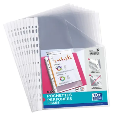 Imagen del producto de Oxford 400078943, Transparente, Polipropileno (PP), 230 mm, 305 mm, Fabricado en Francia