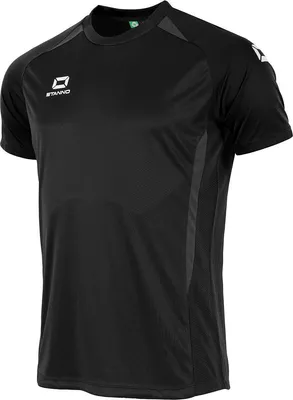 Produktbild von Stanno Stadio Trikot Kurzarm Kinder - Schwarz / Anthrazit  | Größe: 164