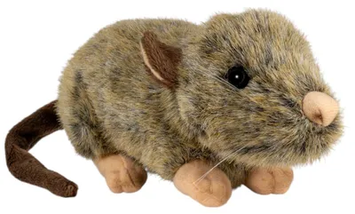 Produktbild von Carl Dick Maus, Ratte braun ca. 22cm Plüschtier, Stofftier, Kuscheltier 3811