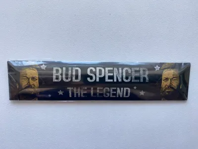 Produktbild von Bud Spencer Blechschild mit Magnet The Legend 16 x 3,5 cm