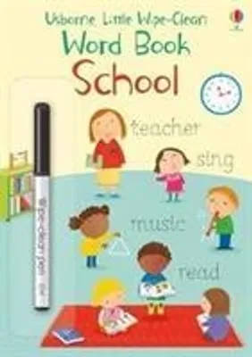 Imagen del producto de Little Wipe-Clean Word Book School